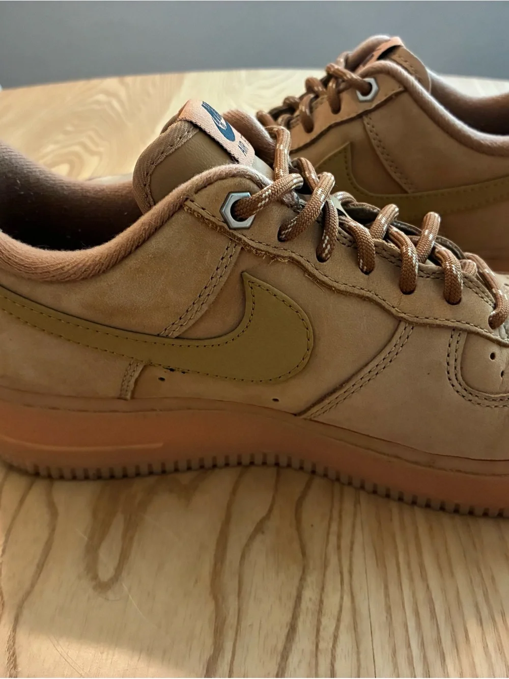 Nike Air Force 1 ’07 WB Wheat Flax Gum Sneakers Men’s Size 6
